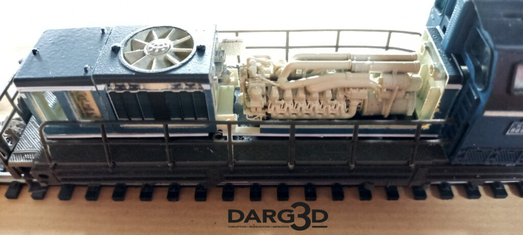 Support Moteur Piko N 94100/12 Pour BB66000 SNCF - Neuf, Modèle Diesel Plastique