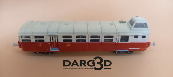Autorail X5500 avec remorque XR9100 – Image 3