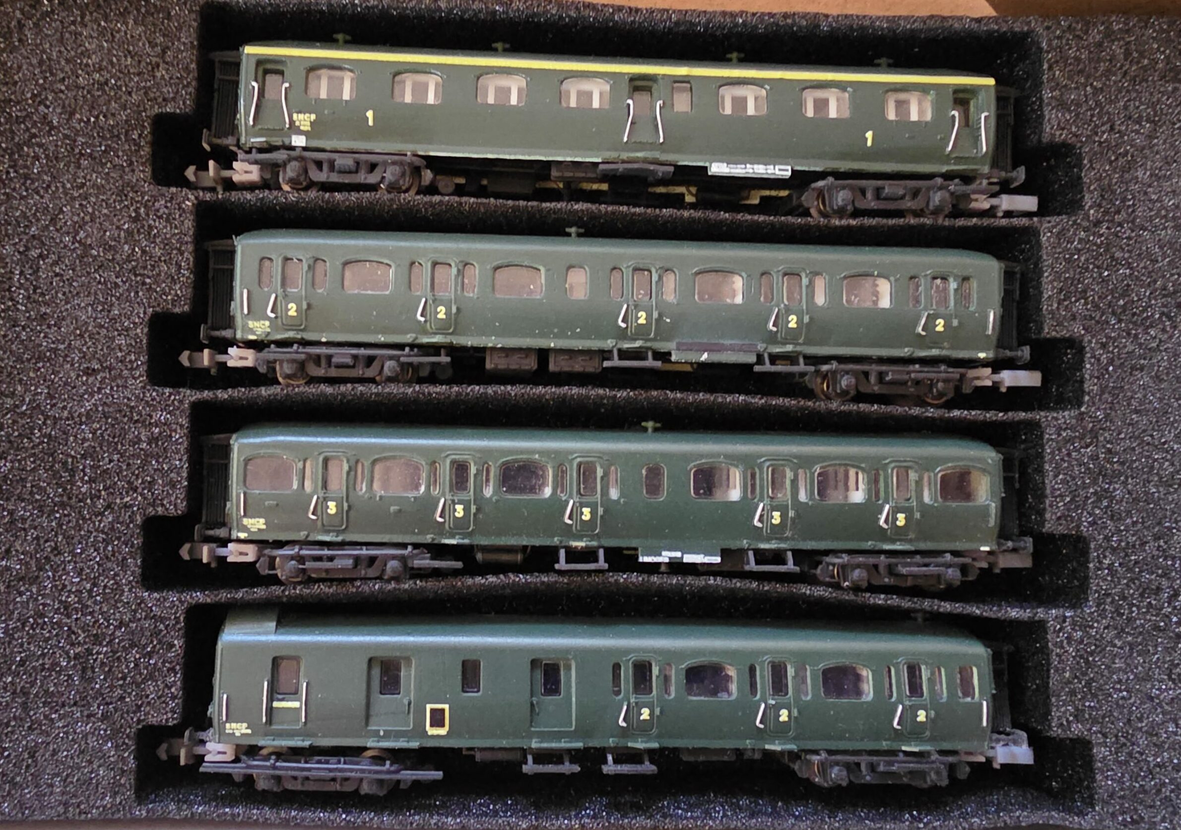 Coffret de voitures Express Nord – Compagnie du Nord / SNCF