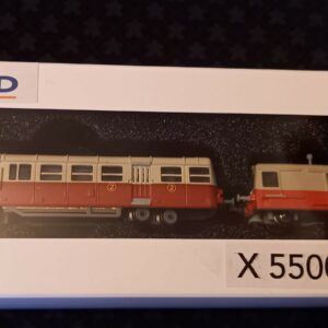 Autorail X5500 avec remorque XR9100