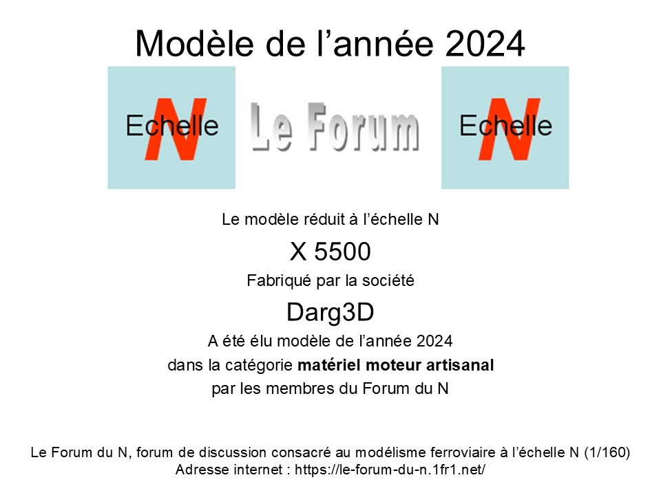 2024 - Matériel moteur artisanal